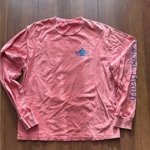 Ron Jon Vintage Cocoa Beach Pink Long Sleeve Tee